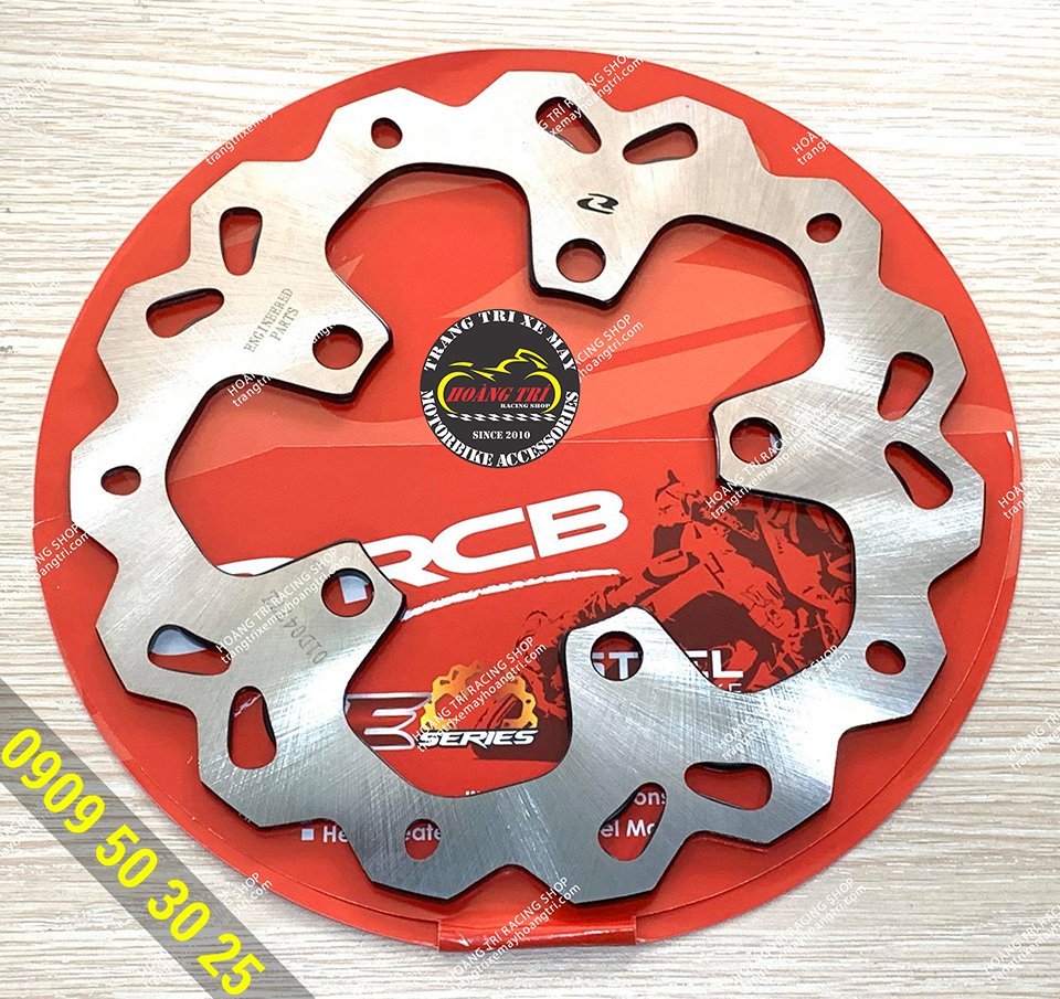 Racing Boy front disc size 203mm