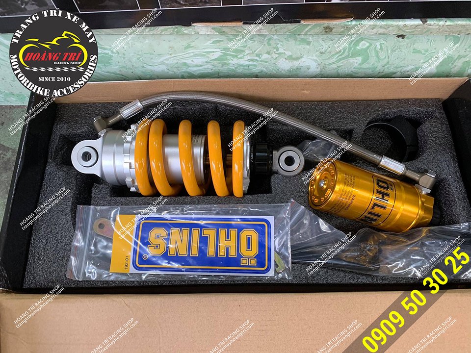 Phuộc Ohlins F bình dầu xoay 360 độ