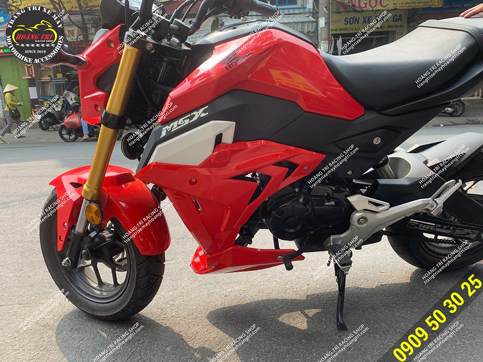 Trải nghiệm ngay sản phẩm bửng trước (cánh gà) MSX tại Hoàng Trí Racing Shop