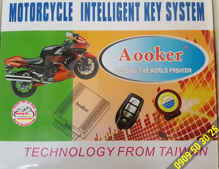 Full box Aooker anti-theft lock with basic features.