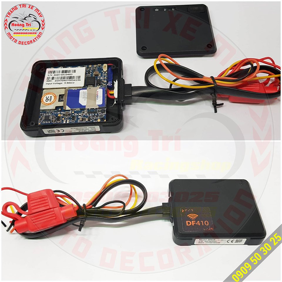 The DF410 locator is compact and easy to install for your car