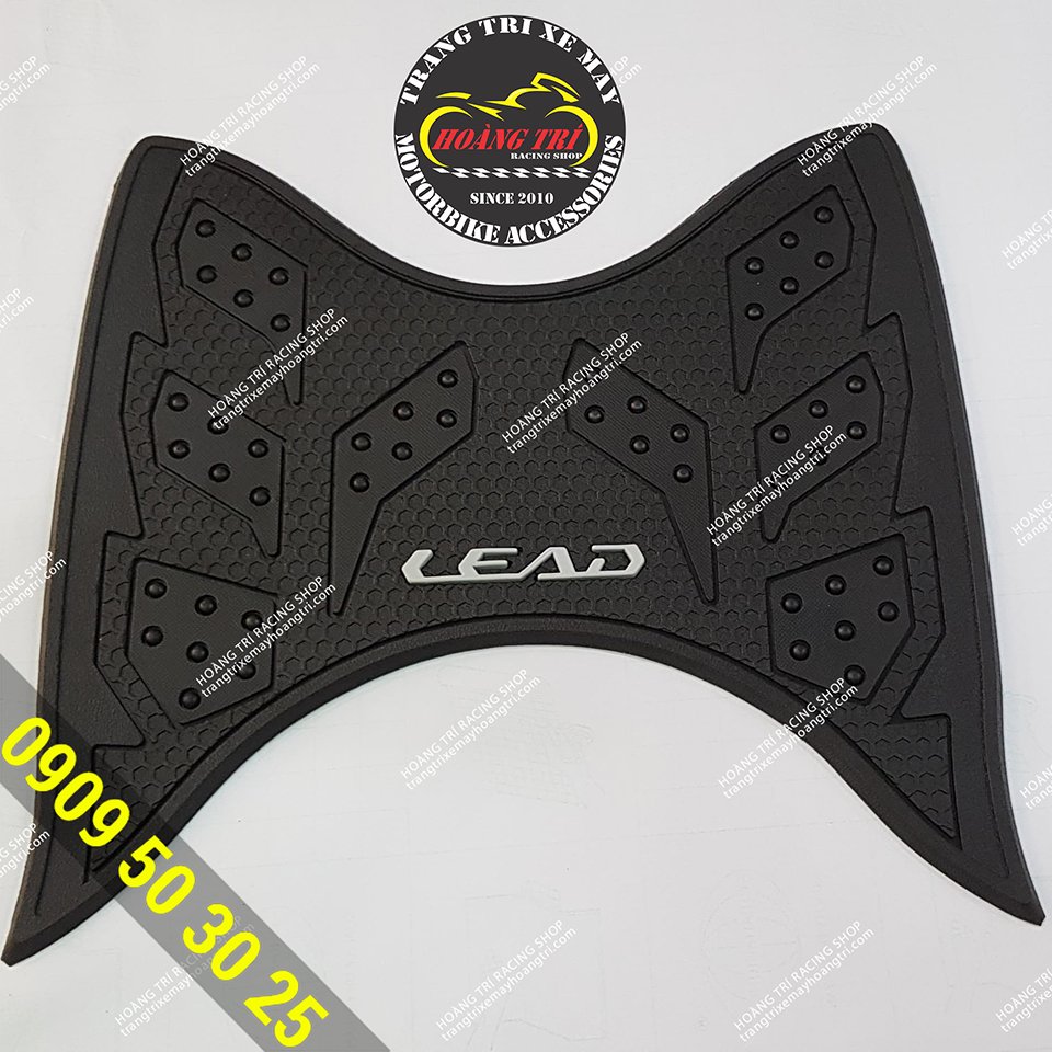 Lead 2018 rubber foot mat 2 colors - black