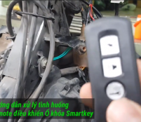 Hướng dẫn xử lý tình huống khi mất Remote điều khiển ổ khóa Smartkey