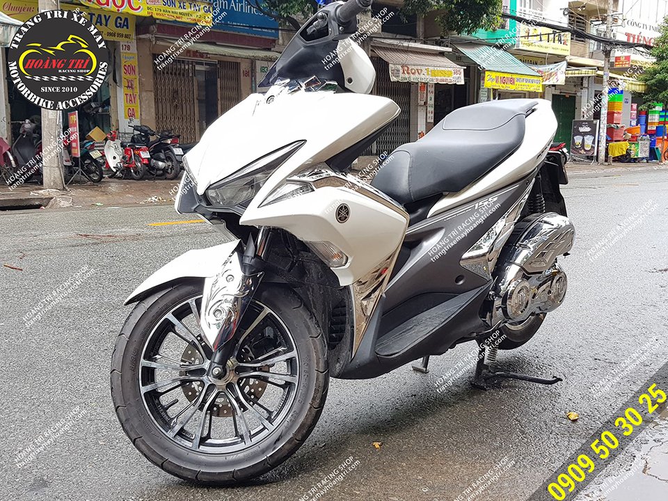 Add a white NVX pet to Hoang Tri with CZ wheels