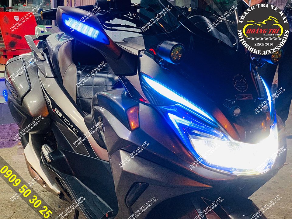 The lamp position is the same as the PCX 2018 model