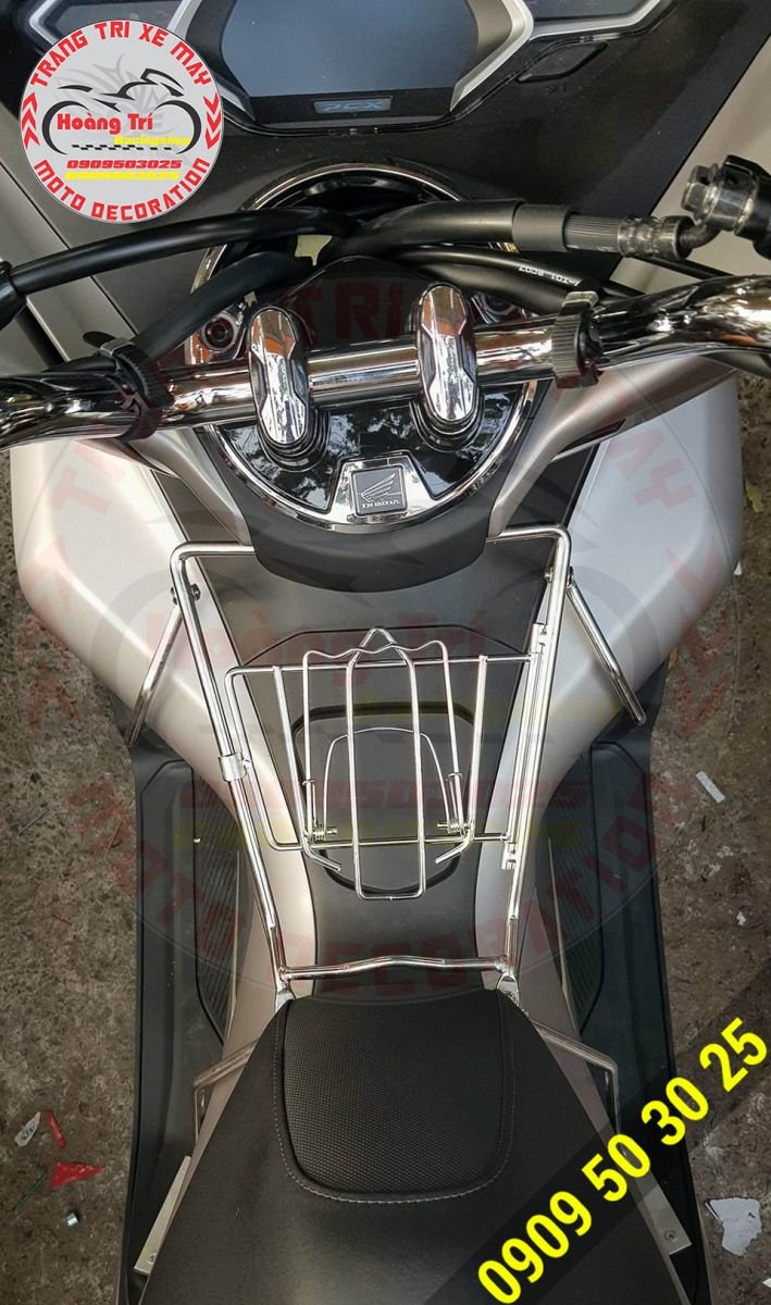 10 cup stainless steel baga installed on PCX 2018