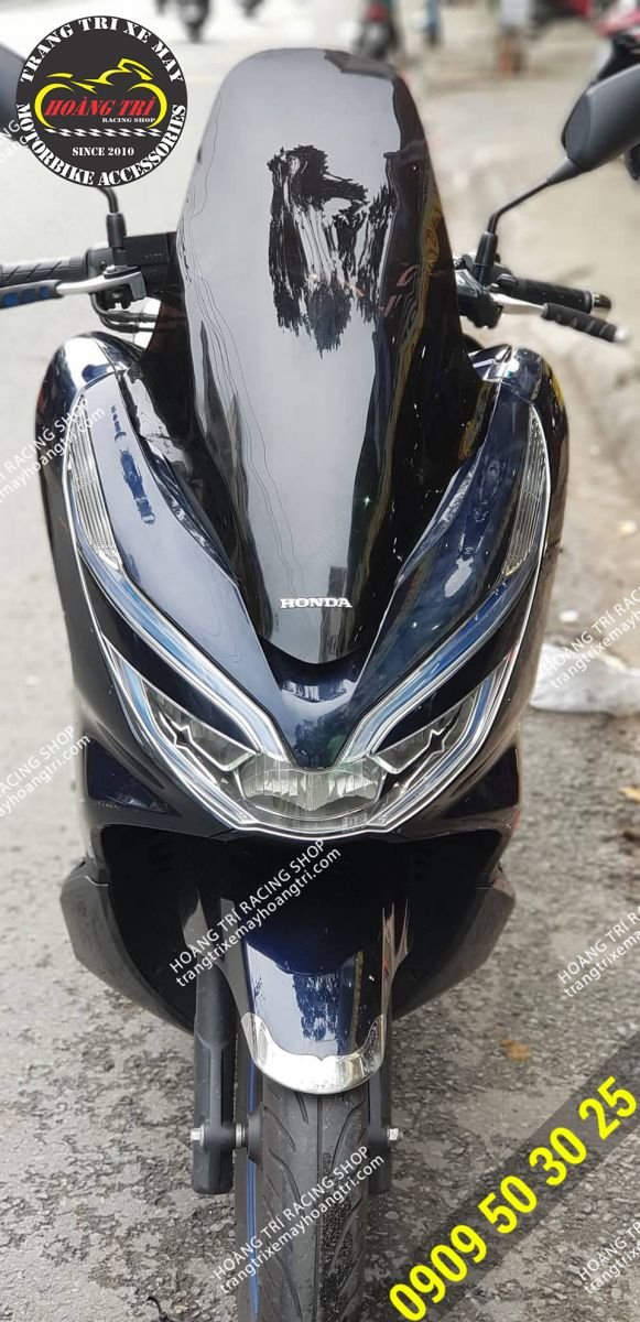 HTR windshield products have been installed for PCX 2018