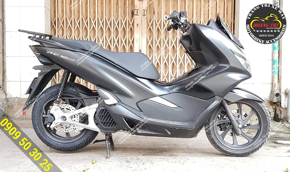 Giảm tốc tuyệt hảo khi lắp đặt combo đĩa sau cho xe PCX 2018