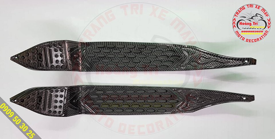 PCX 2018 foot mat with carbon paint