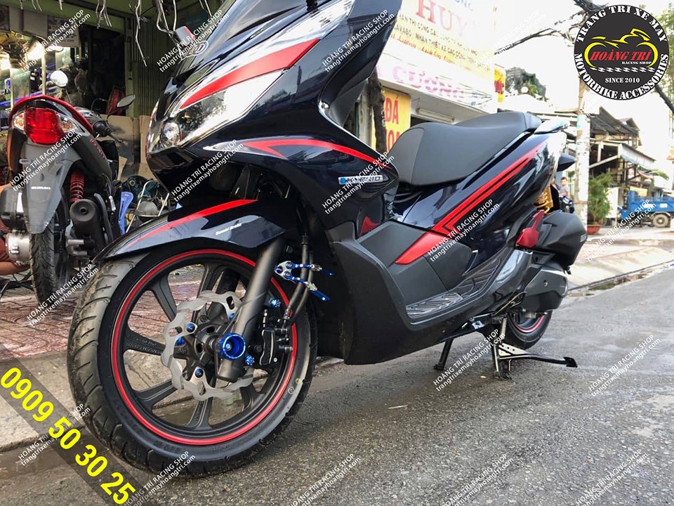 Install a 2018 PCX style disc to make your car look more colorful