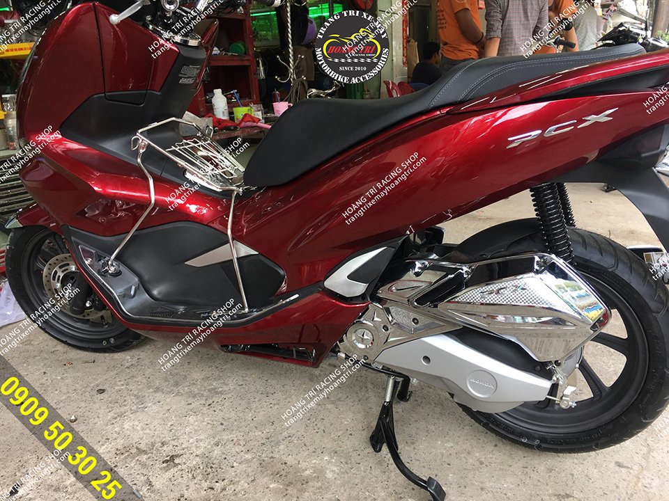 Products after installing on the PCX 2018
