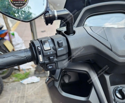 Lắp công tắc tắt mở đèn cho xe Yamaha Nmax