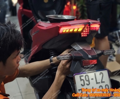 Cụm đèn hậu Audi Vario 2018-2025 HQ tích hợp xi nhan Led chạy