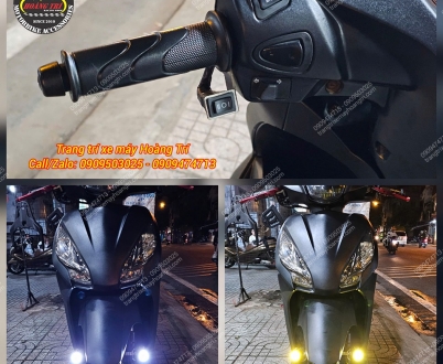 Lắp đèn trợ sáng cho xe Vision