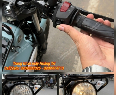 Lắp công tắc tắt mở đèn cho xe PG-1