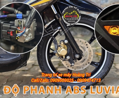 Độ phanh ABS cho xe Yamaha Luvias