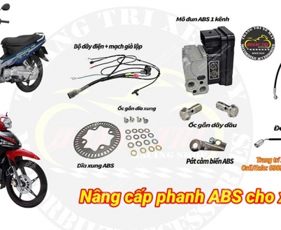 Độ phanh ABS cho xe Sirius