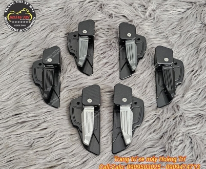 Gác chân sau nhôm HTR-V3 Vespa Sprint/Primavera (nhấn vào bung ra)