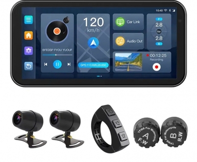 Lắp đặt màn hình Android camera hành trình cho xe SH
