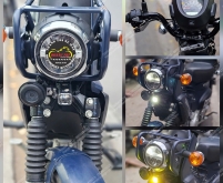 Lắp đèn trợ sáng cho xe Honda CT 125