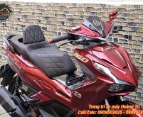 Yên 2 tầng độ cho xe Airblade kiểu Indo có tựa lưng bật gấp
