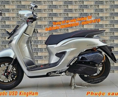 Bộ chân chống inox cho xe Stylo 160