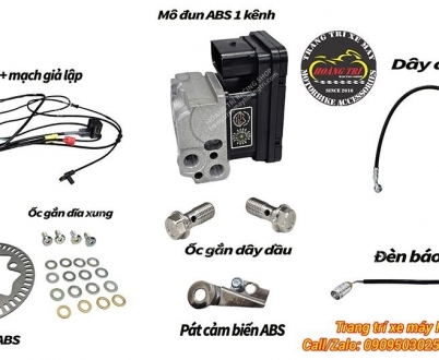 Độ phanh ABS cho xe Lead