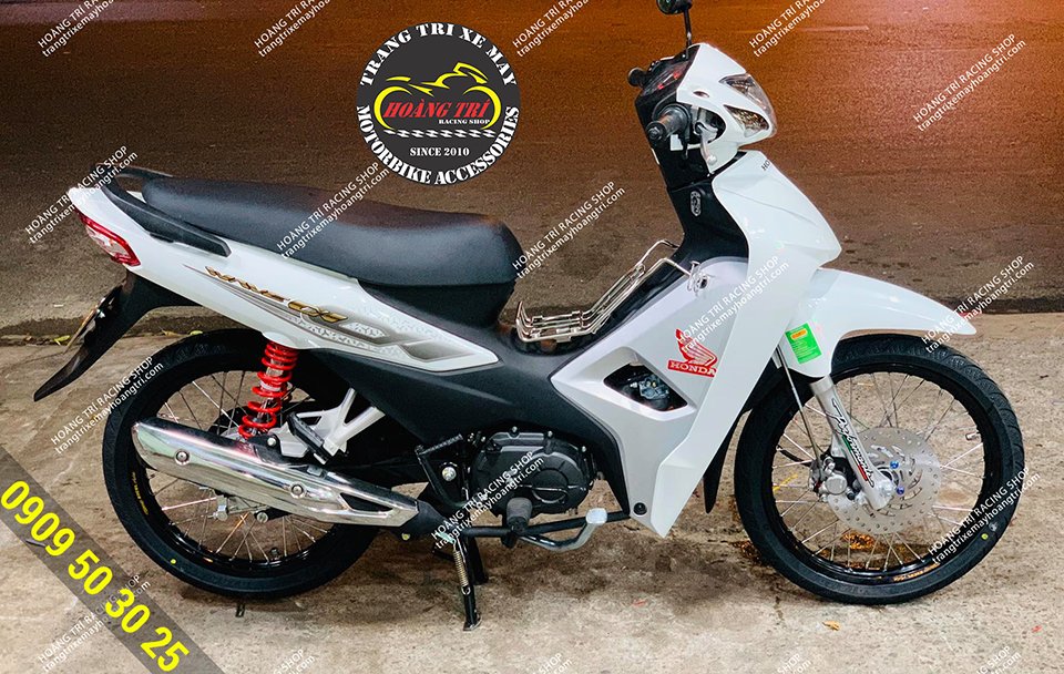 Cận cảnh Honda Wave Alpha 2020 màu trắng đen bạc giá 1779 triệu đồng   Tạp chí Doanh nghiệp Việt Nam