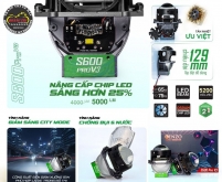 Bi cầu Kenzo S600 Pro V3 chính hãng