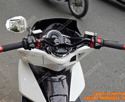 Ghi đông nhôm Batman JGZ độ cho xe PCX