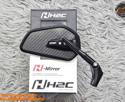 Kính hậu kiểu H2C E4 nhôm CNC