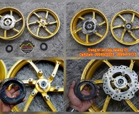 Mâm 6 cây OZ-X1R độ cho xe CBR150R