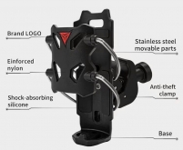Giá đỡ chai nước MotoWolf DH1