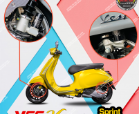 Trọn bộ phuộc YSS G-Top cho xe Vespa Primavera và Vespa Sprint chính hãng Thái Lan