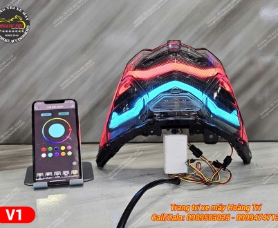 Cụm đèn hậu Led Audi i8 HQ xe Future Led/Wave 125i