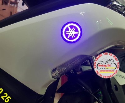 Độ đèn led logo NVX 155cc