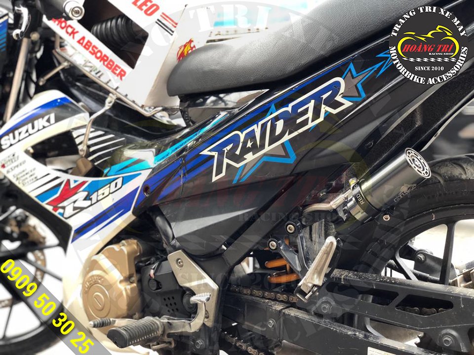 Customize 2018 Redleo forks for your Raider