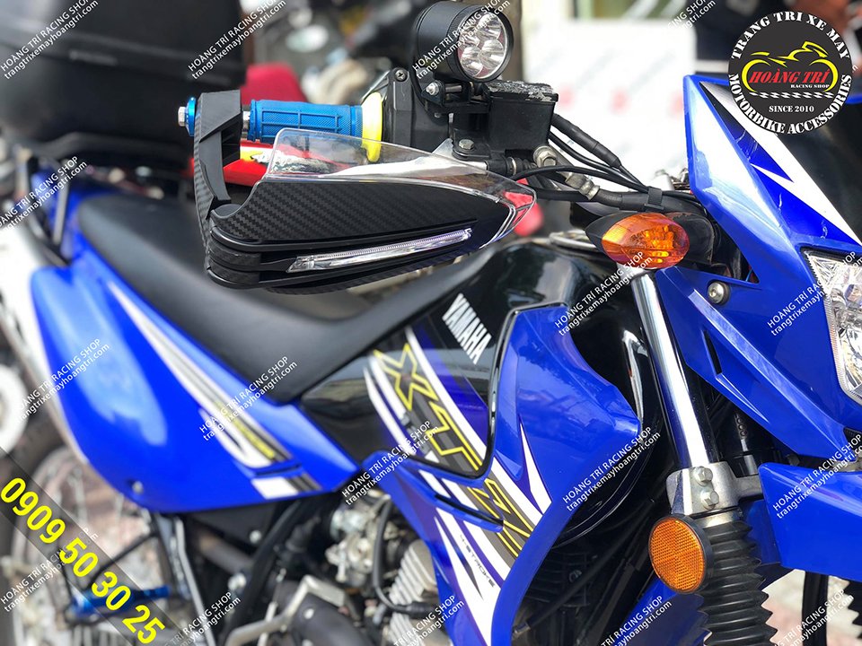 Bảo vệ tay lái Moto Bike gắn xe XTZ150
