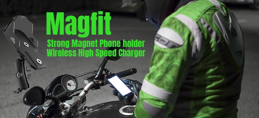 Magfit phone holder to fix the phone with a magnet