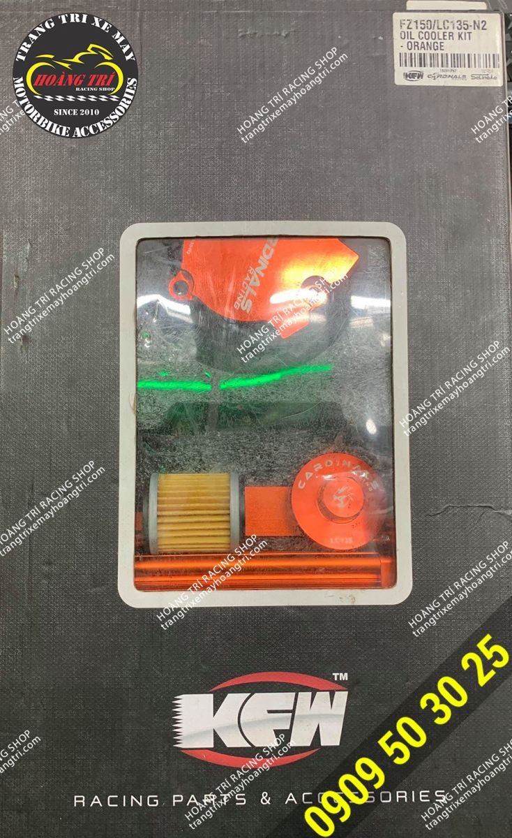 Packaging of the product Carinal oil cooler set