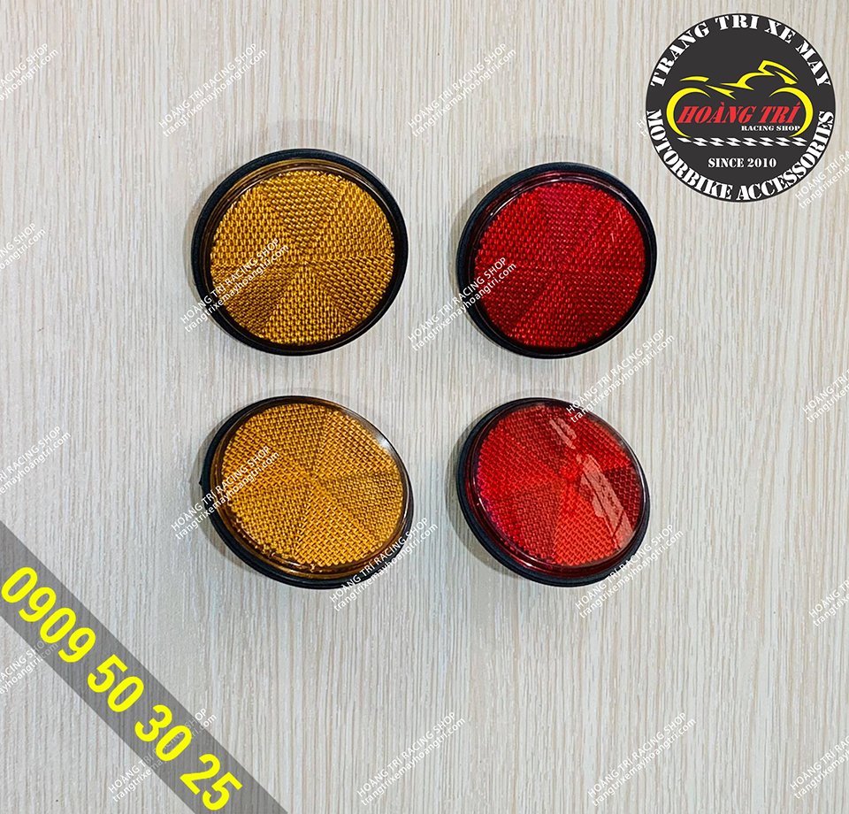 Motorcycle reflective cat eye with 2 colors for your choice