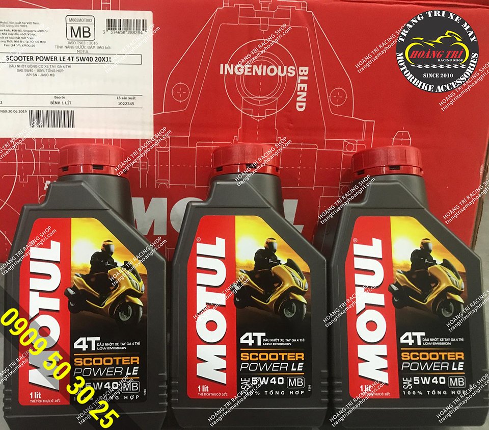 Motul oil - high-grade motorcycle oil for today's scooters