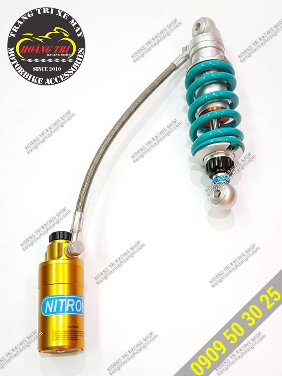 Nitron oil tank fork has a characteristic color