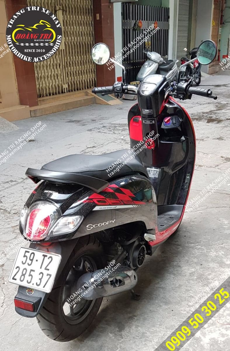 Genuine Honda Smartkey has been installed for Scoopy