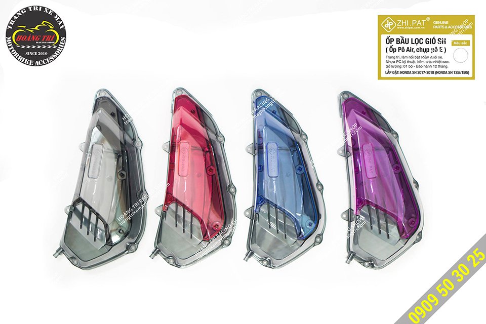 SH 2017 transparent hood with 4 colors