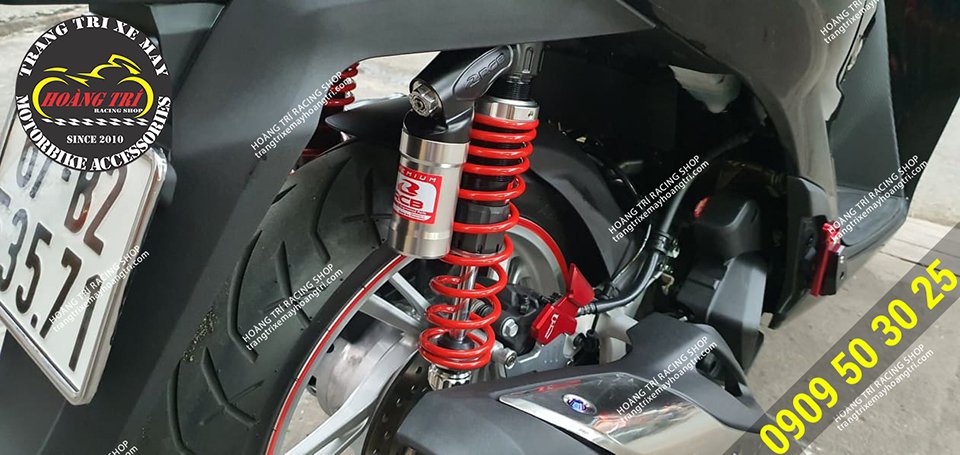 Combo 2 rear fork accessories and oil pig protection
