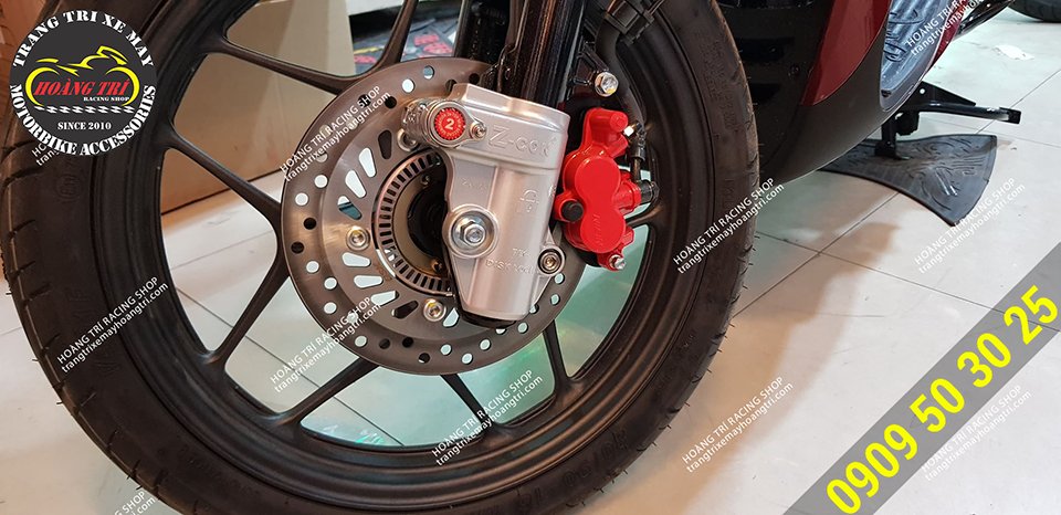 Z-con installs the front fork SH Mode ABS