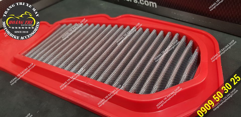 BMC air filter can be reused when cleaning again