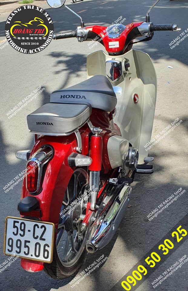 Convenient and can go everywhere with the saddle combo after Super Cub