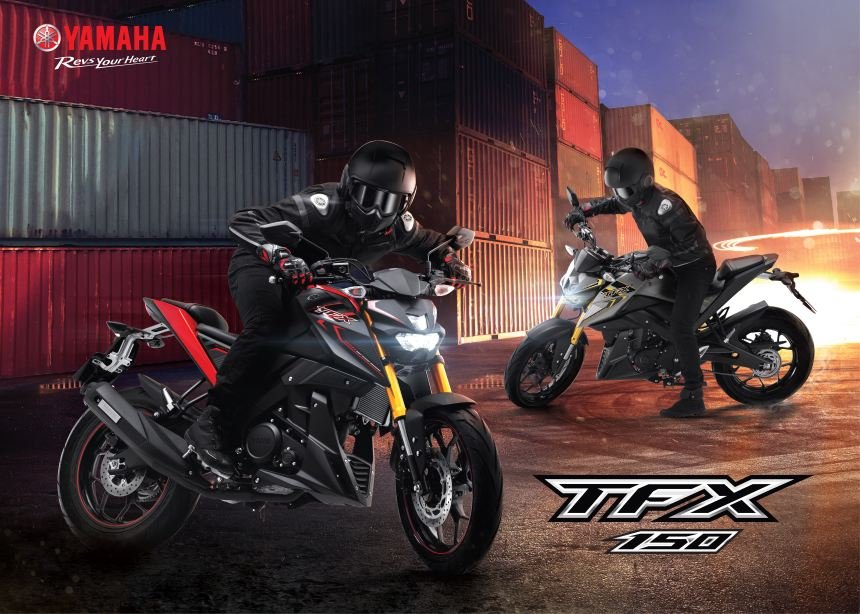 Một poster quảng cáo của Yamaha dành cho dòng TFX150